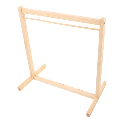 HANABASS 2 Stück Teiliges Puppenkleiderständer aus Holz Stabiler Miniatur Kleiderbügel für Puppen und Stofftiere zum Organisieren und Präsentieren von Prinzessinnenkleidern im Puppenhaus HANABASS 2 Stück Teiliges Puppenkleiderständer aus Holz Stabiler Miniatur Kleiderbügel für Puppen und Stofftiere zum Organisieren und Präsentieren von Prinzessinnenkleidern im Puppenhaus von HANABASS