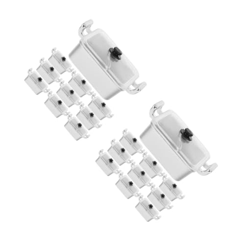 HANABASS 20 Stck. Teiliges Mini Kochset Puppenhaus Zubehör Realistischer Mini Hot Pot mit Deckel Kochspielzeug für Puppenküche Kreativität und Teamwork HANABASS 20 Stck. Teiliges Mini Kochset Puppenhaus Zubehör Realistischer Mini Hot Pot mit Deckel Kochspielzeug für Puppenküche Kreativität und Teamwork von HANABASS