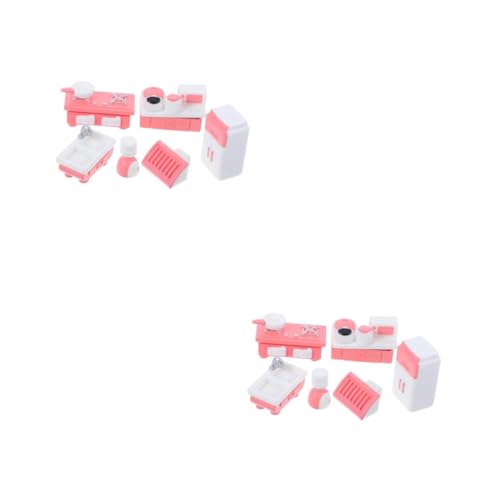 HANABASS 20 Stck. Teiliges Puppenhaus Küchenzubehör Set Miniatur Mikrowelle Kühlschrank Wasserspender Küchengeräte DIY Dekoration Bunte Miniaturen für Puppenhaus Küche Jungen Mädchen HANABASS 20 Stck. Teiliges Puppenhaus Küchenzubehör Set Miniatur Mikrowelle Kühlschrank Wasserspender Küchengeräte DIY Dekoration Bunte Miniaturen für Puppenhaus Küche Jungen Mädchen von HANABASS