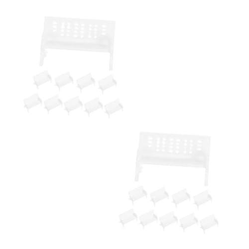 HANABASS 20 Stück Miniatur aus Langlebigem Kunststoff Realistischer Kleiner Stuhl für Puppenhaus Schreibtischdekoration und Miniaturlandschaften Tragbar und Vielseitig Einsetzbar HANABASS 20 Stück Miniatur aus Langlebigem Kunststoff Realistischer Kleiner Stuhl für Puppenhaus Schreibtischdekoration und Miniaturlandschaften Tragbar und Vielseitig Einsetzbar von HANABASS