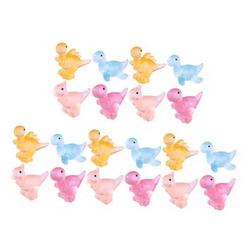 HANABASS 20 Stück Teiliges Mini Dinosaurier aus Resin Leuchtende Mikrolandschaft Figuren in Bunten Farben Detailreiche Kleine Dinosaurier Ornamente für Garten Bonsai und DIY Dekoration HANABASS 20 Stück Teiliges Mini Dinosaurier aus Resin Leuchtende Mikrolandschaft Figuren in Bunten Farben Detailreiche Kleine Dinosaurier Ornamente für Garten Bonsai und DIY Dekoration von HANABASS