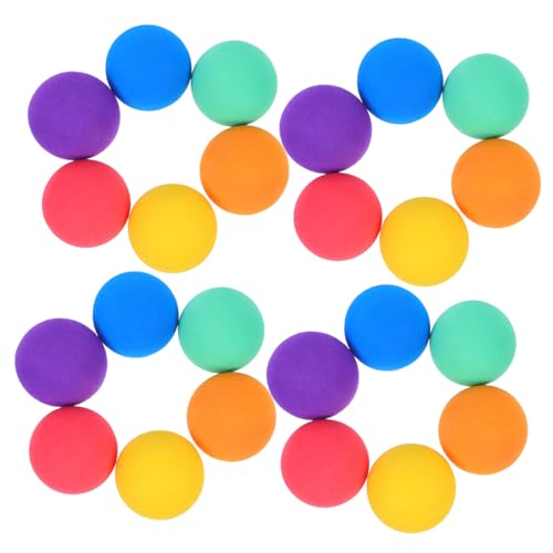 HANABASS 24 Stück Teiliges Bunte Schaumstoffbälle für Weiche Eva Relief Entspannungsspielzeuge Fördert Greifkraft und Motorik für Indoor Outdoor Spiele und Partys HANABASS 24 Stück Teiliges Bunte Schaumstoffbälle für Weiche Eva Relief Entspannungsspielzeuge Fördert Greifkraft und Motorik für Indoor Outdoor Spiele und Partys von HANABASS
