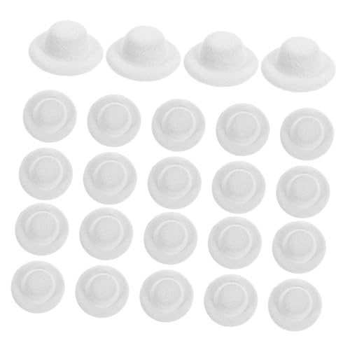HANABASS 24 Stück Teiliges Mini Top Hat Kleine Filzhüte Leichte Bastelkappen für Puppen Vielseitige Partydeko für Weihnachten Hochzeiten Geburtstage Retro Miniatur Hüte für Kreative HANABASS 24 Stück Teiliges Mini Top Hat Kleine Filzhüte Leichte Bastelkappen für Puppen Vielseitige Partydeko für Weihnachten Hochzeiten Geburtstage Retro Miniatur Hüte für Kreative von HANABASS