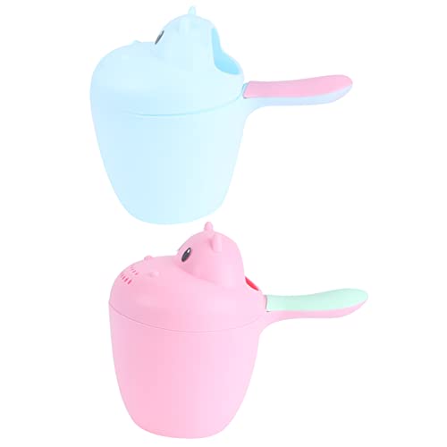 HANABASS 2 Stücke Kinder Cartoon Shampoo Tasse Badewasser Schöpfkelle Duschlöffel für Babys Abnehmbar und Leicht zu Reinigen zum Haarewaschen und Spielen HANABASS 2 Stücke Kinder Cartoon Shampoo Tasse Badewasser Schöpfkelle Duschlöffel für Babys Abnehmbar und Leicht zu Reinigen zum Haarewaschen und Spielen von HANABASS