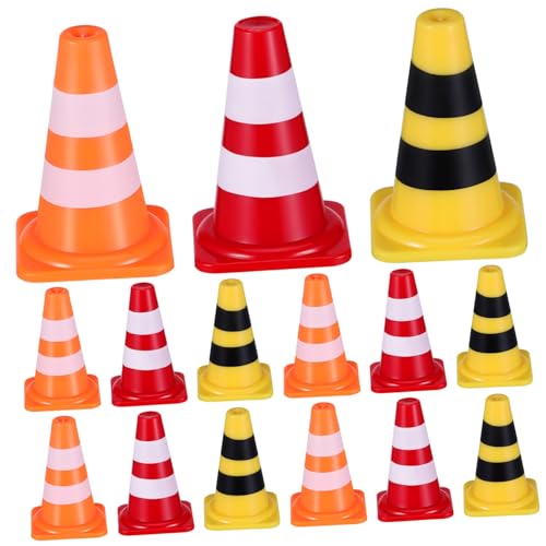 HANABASS 30 Stück Teiliges Mini Verkehrskegel mit Realistischen Straßenschildern Sichere Kompakte Lernspielzeuge für Vielseitige Straßenverkehrszeichen für Frühe Verkehrserziehung und HANABASS 30 Stück Teiliges Mini Verkehrskegel mit Realistischen Straßenschildern Sichere Kompakte Lernspielzeuge für Vielseitige Straßenverkehrszeichen für Frühe Verkehrserziehung und von HANABASS