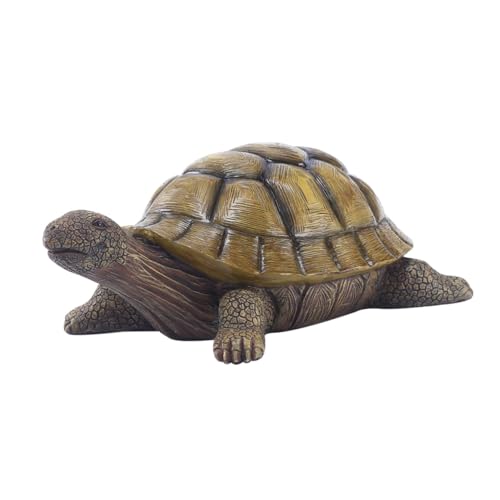 HANABASS 3st Schildkröten-Ornamente Outdoor-Spielzeug Für Kinder Miniatur-tierfiguren Schildkrötenspielzeug Für Kinder Kinderspielzeug Schildkrötenstatue Simulation Meereslebewesen Harz von HANABASS