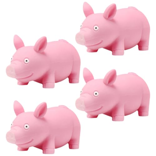 HANABASS 4 Stück Teiliges Kleines Stressspielzeug Schwein Dehnbares Quetschspielzeug für Lustiges Party Accessoire Niedliches Entspannungs Dekompressionsspielzeug HANABASS 4 Stück Teiliges Kleines Stressspielzeug Schwein Dehnbares Quetschspielzeug für Lustiges Party Accessoire Niedliches Entspannungs Dekompressionsspielzeug von HANABASS