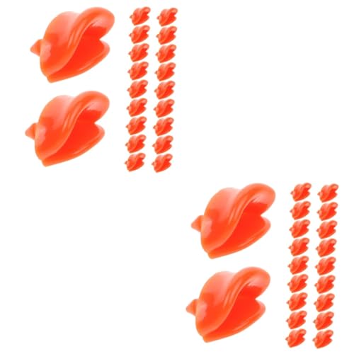 HANABASS 40 Stck. Teiliges DIY Entenschnäbel Kunststoff Zubehör Langlebig mit Gewindedesign für Tier Realistisch und Einfach zu Montieren für Bastelprojekte und Ersatzteile HANABASS 40 Stck. Teiliges DIY Entenschnäbel Kunststoff Zubehör Langlebig mit Gewindedesign für Tier Realistisch und Einfach zu Montieren für Bastelprojekte und Ersatzteile von HANABASS