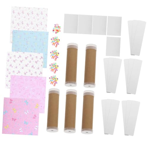 HANABASS 5 Sätze DIY Bastelset für Einfache Montage Sicheres Material Vielfältige Muster Fördert Handgeschicklichkeit und Optisches Lernen für Kindergarten und Party Mitgebsel HANABASS 5 Sätze DIY Bastelset für Einfache Montage Sicheres Material Vielfältige Muster Fördert Handgeschicklichkeit und Optisches Lernen für Kindergarten und Party Mitgebsel von HANABASS