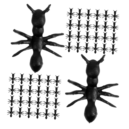HANABASS 500 Stück Schwarze Kunststoff Ameisen Miniatur Figurines Langlebige PVC Insekten Spielzeuge Realistische Scherzartikel für Halloween Party Deko pro Packung Vielseitig für HANABASS 500 Stück Schwarze Kunststoff Ameisen Miniatur Figurines Langlebige PVC Insekten Spielzeuge Realistische Scherzartikel für Halloween Party Deko pro Packung Vielseitig für von HANABASS
