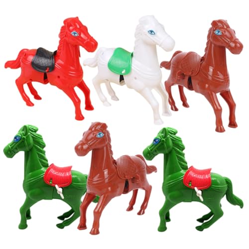 HANABASS 6 Stück Aufziehpferde Wind up Lustige Pferdefiguren Kleine Mitgebsel Kindergeburtstag Geschenkideen Bunte Farben Interaktives Kinderspielzeug Zufällige Farbe Zufällige Farbe HANABASS 6 Stück Aufziehpferde Wind up Lustige Pferdefiguren Kleine Mitgebsel Kindergeburtstag Geschenkideen Bunte Farben Interaktives Kinderspielzeug Zufällige Farbe Zufällige Farbe von HANABASS