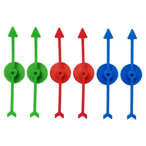 HANABASS 6 Stück Teiliges Kunststoff Zeiger Bunte Spielzeiger für Drehspiel DIY Zeiger Ersatz für Familien Party Lernspiele Vielseitige Spielpfeile aus Kunststoff und Brettspiel Zubehör HANABASS 6 Stück Teiliges Kunststoff Zeiger Bunte Spielzeiger für Drehspiel DIY Zeiger Ersatz für Familien Party Lernspiele Vielseitige Spielpfeile aus Kunststoff und Brettspiel Zubehör von HANABASS