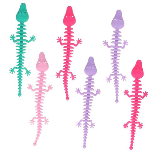 HANABASS 6 Stück Teiliges Stretchy Strings Fidget Elastische Dinosaurier armbänder Bunte Stress Party Mitgebsel für Jahre Vielseitiges DIY Anti Stress Toy HANABASS 6 Stück Teiliges Stretchy Strings Fidget Elastische Dinosaurier armbänder Bunte Stress Party Mitgebsel für Jahre Vielseitiges DIY Anti Stress Toy von HANABASS