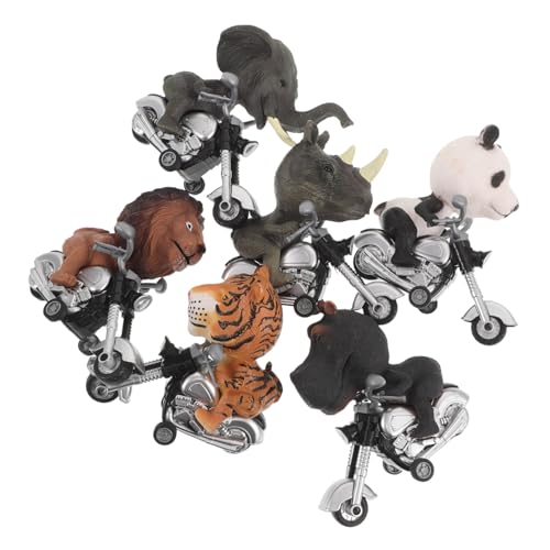 HANABASS 6 Stück Tierische Rückziehautos Motorräder mit Trägheitsantrieb Ziehfahrzeuge Lernspielzeug für Drinnen und Draußen Geschenkidee HANABASS 6 Stück Tierische Rückziehautos Motorräder mit Trägheitsantrieb Ziehfahrzeuge Lernspielzeug für Drinnen und Draußen Geschenkidee von HANABASS