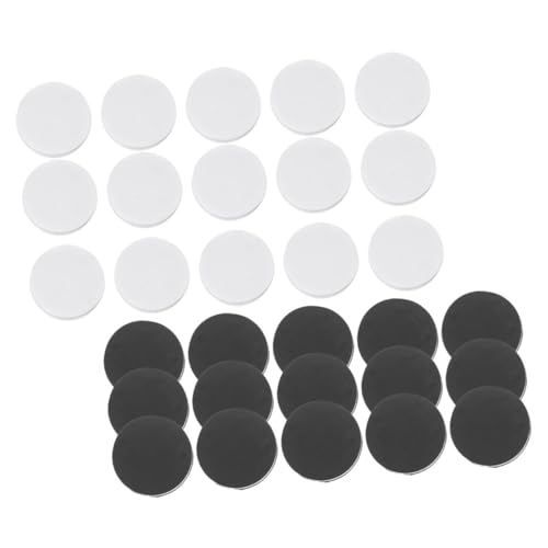 HANABASS 60 Stück Teiliges Schachspiel Ersatzspielsteine Weiße Rundes Schachzubehör Leicht Tragbar Für Brettspiele Party Zubehör Praktische Spielsteine HANABASS 60 Stück Teiliges Schachspiel Ersatzspielsteine Weiße Rundes Schachzubehör Leicht Tragbar Für Brettspiele Party Zubehör Praktische Spielsteine von HANABASS