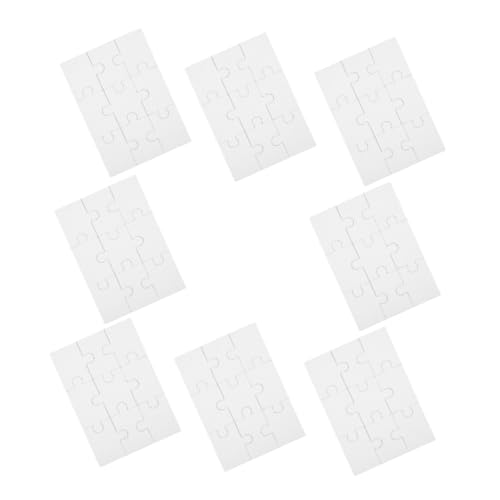 HANABASS 8 Blatt Blanko Holzpuzzle Rechteckige DIY Puzzle Teile für Sublimation und Thermotransfer Bemalbare Holzpuzzle für Kreative Familienfotos und Partyspiele HANABASS 8 Blatt Blanko Holzpuzzle Rechteckige DIY Puzzle Teile für Sublimation und Thermotransfer Bemalbare Holzpuzzle für Kreative Familienfotos und Partyspiele von HANABASS