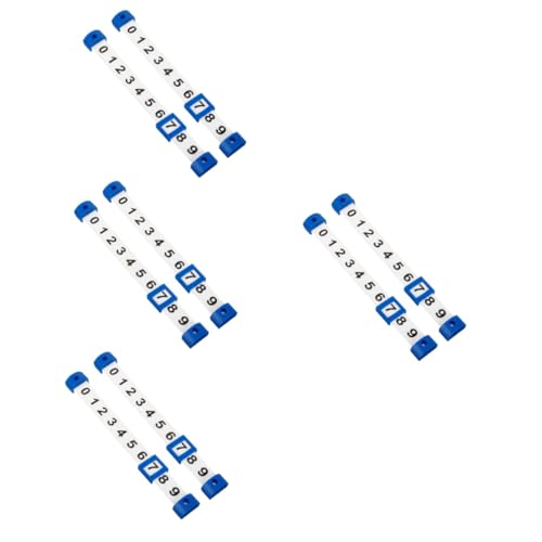 HANABASS 8 STK Tischfußballtorschütze Tisch-punktezähler Partiturmarkierungsgerät Score-markierungsbalken Min. Punktemarker Tischfußball-punktezähler Tischfußball-scorekeeper Plastik von HANABASS