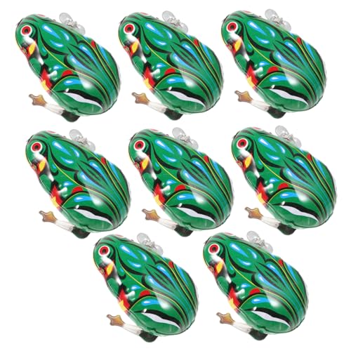 HANABASS 8 Stück Teiliges Aufziehspielzeug Blechfrosch Retro für Sicheres und Umweltfreundliches Material Fördert Koordination und Vorstellungskraft für Jungen HANABASS 8 Stück Teiliges Aufziehspielzeug Blechfrosch Retro für Sicheres und Umweltfreundliches Material Fördert Koordination und Vorstellungskraft für Jungen von HANABASS