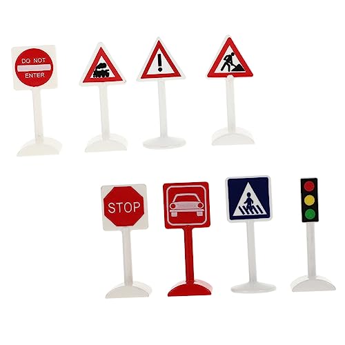 HANABASS 8 Stück Teiliges Miniatur Verkehrszeichen Lebendige Farben Pädagogisches Lernspielzeug für Fördert Motorische Fähigkeiten und Verkehrssicherheit Langlebige Materialien Geeignet HANABASS 8 Stück Teiliges Miniatur Verkehrszeichen Lebendige Farben Pädagogisches Lernspielzeug für Fördert Motorische Fähigkeiten und Verkehrssicherheit Langlebige Materialien Geeignet von HANABASS