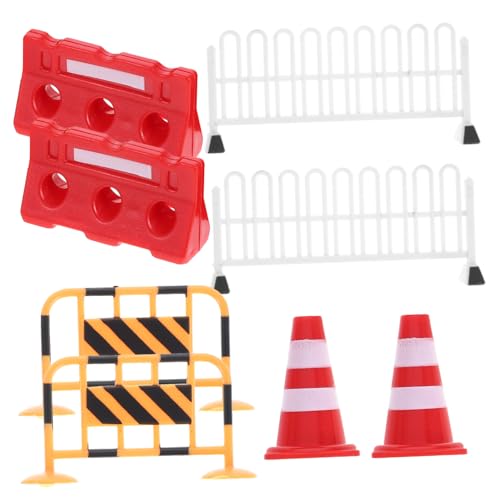 HANABASS 8 Stück Teiliges Verkehrszeichen mit Miniatur Straßenabsperrungen und Verkehrsschildern Pädagogisches Straßenverkehrslernspielzeug für Verkehrserziehung und Symbolerkennung HANABASS 8 Stück Teiliges Verkehrszeichen mit Miniatur Straßenabsperrungen und Verkehrsschildern Pädagogisches Straßenverkehrslernspielzeug für Verkehrserziehung und Symbolerkennung von HANABASS