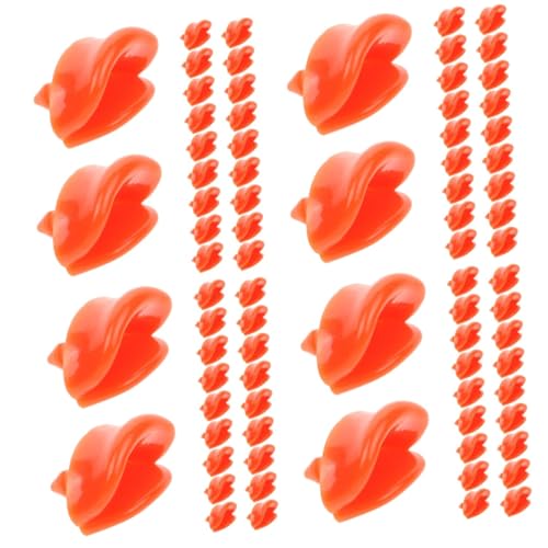 HANABASS 80 Stck. Teiliges Mini Entenschnäbel aus Kunststoff Stabile Realistische DIY Ersatzteile für Entenspielzeug Lippenförmiges Design Langlebig und Sicher für Bastelprojekte HANABASS 80 Stck. Teiliges Mini Entenschnäbel aus Kunststoff Stabile Realistische DIY Ersatzteile für Entenspielzeug Lippenförmiges Design Langlebig und Sicher für Bastelprojekte von HANABASS