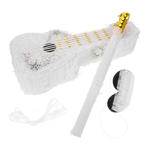 HANABASS Candy Filled Violin Pinata Große Geburtstags piñata mit Augenbinde und Schlagstab für Partydekoration Spiel und Süßigkeitenfüllung Kreatives Musik design für Erwachsene HANABASS Candy Filled Violin Pinata Große Geburtstags piñata mit Augenbinde und Schlagstab für Partydekoration Spiel und Süßigkeitenfüllung Kreatives Musik design für Erwachsene von HANABASS