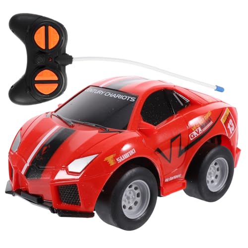 HANABASS Elektrisches Ferngesteuertes Offroad Auto Rc Auto Modell Robust Klein Kinderfreundlich Rot Cartoon Design Spielerisch Draußen Geeignet HANABASS Elektrisches Ferngesteuertes Offroad Auto Rc Auto Modell Robust Klein Kinderfreundlich Rot Cartoon Design Spielerisch Draußen Geeignet von HANABASS