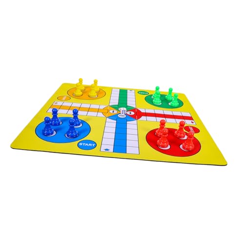 HANABASS Fliegendes Schachspiel mit Tragbarem Ludo Spielbrett und Figuren Leichtes Tischspiel für Familie Party und Reise Kreatives Wiederverwendbares Schachspiel Zubehör HANABASS Fliegendes Schachspiel mit Tragbarem Ludo Spielbrett und Figuren Leichtes Tischspiel für Familie Party und Reise Kreatives Wiederverwendbares Schachspiel Zubehör von HANABASS