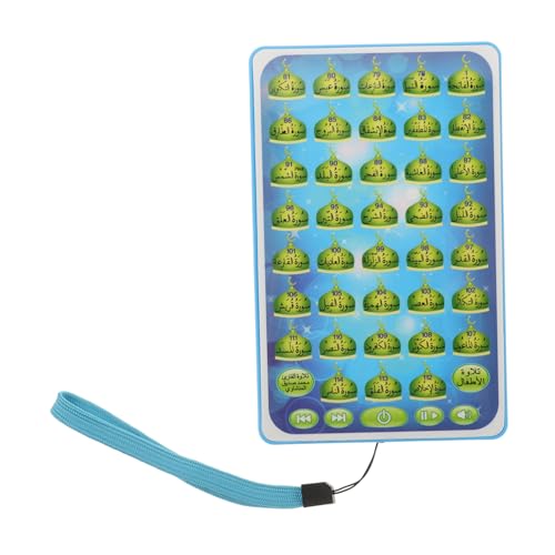 HANABASS Frühes Lernspielzeug Arabisches Alphabet Tablet Lernpad Intelligente Sprachlernmaschine mit Lektionen Cartoon Design für Vorschulkinder zur Sprachförderung und Kognitiven HANABASS Frühes Lernspielzeug Arabisches Alphabet Tablet Lernpad Intelligente Sprachlernmaschine mit Lektionen Cartoon Design für Vorschulkinder zur Sprachförderung und Kognitiven von HANABASS