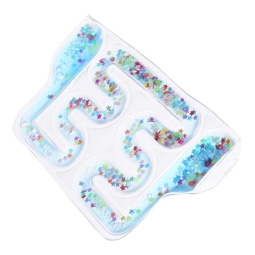 HANABASS Gelgefülltes Labyrinth für Sensory Fidget Toy aus Leichtem PVC Fördert Konzentration Hand Auge koordination und Geduld Unisex Lernspielzeug für Motorische Fähigkeiten HANABASS Gelgefülltes Labyrinth für Sensory Fidget Toy aus Leichtem PVC Fördert Konzentration Hand Auge koordination und Geduld Unisex Lernspielzeug für Motorische Fähigkeiten von HANABASS