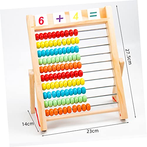 HANABASS Holz Rechenrahmen Rechenhilfe Langlebiges Lernspielzeug für Frühe Mathematik Bildung Ab Jahren Abwaschbar Pädagogisches Rechenwerkzeug für Jungen und Mädchen HANABASS Holz Rechenrahmen Rechenhilfe Langlebiges Lernspielzeug für Frühe Mathematik Bildung Ab Jahren Abwaschbar Pädagogisches Rechenwerkzeug für Jungen und Mädchen von HANABASS