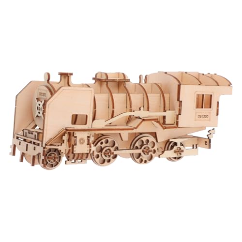 HANABASS Holzpuzzle Zug Modell Bausatz DIY Holzbausatz Handgefertigt Lernspielzeug Holzpuzzle für Jungen Geschicklichkeit und Koordination HANABASS Holzpuzzle Zug Modell Bausatz DIY Holzbausatz Handgefertigt Lernspielzeug Holzpuzzle für Jungen Geschicklichkeit und Koordination von HANABASS
