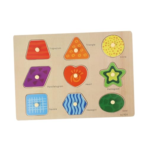 HANABASS Holzpuzzle aus Langlebigem Holz Pädagogisches Steckspiel mit Zahlen und Buchstaben Montessori Lernspielzeug für Feinmotorik und Kognitiver Entwicklung HANABASS Holzpuzzle aus Langlebigem Holz Pädagogisches Steckspiel mit Zahlen und Buchstaben Montessori Lernspielzeug für Feinmotorik und Kognitiver Entwicklung von HANABASS