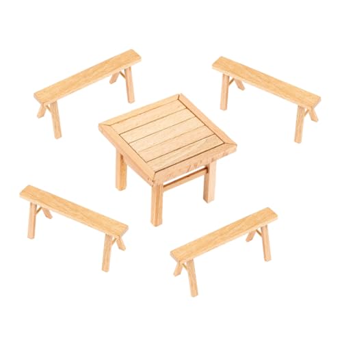 HANABASS Holzspielzeug DIY Miniatur Tisch Stühle Bausatz Lernspielzeug Kognition Eltern Junge Mädchen Interaktion Pädagogisch Sicher Glatt Oberfläche HANABASS Holzspielzeug DIY Miniatur Tisch Stühle Bausatz Lernspielzeug Kognition Eltern Junge Mädchen Interaktion Pädagogisch Sicher Glatt Oberfläche von HANABASS