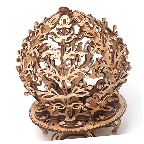 HANABASS Kreatives DIY Holzpuzzle Ballet Girl Modellbausatz aus Hochwertigem Holz Mechanisches Dekoratives Montage Erwachsene und Wohnraumdeko HANABASS Kreatives DIY Holzpuzzle Ballet Girl Modellbausatz aus Hochwertigem Holz Mechanisches Dekoratives Montage Erwachsene und Wohnraumdeko von HANABASS