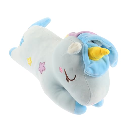 HANABASS Kreatives Einhorn Kuscheltier Plüschpuppe Niedliches Wurfkissen Kinderzimmer Dekoration Weiches Stofftier Geschenk für Altersgruppen HANABASS Kreatives Einhorn Kuscheltier Plüschpuppe Niedliches Wurfkissen Kinderzimmer Dekoration Weiches Stofftier Geschenk für Altersgruppen von HANABASS