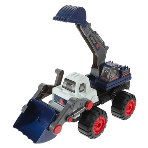HANABASS Miniatur Bagger Baustellenfahrzeug Modell Kleines Leichtes Konstruktionsauto mit Glatten Kanten Pädagogisches für Jungen Ab Jahren für Geburtstag und Weihnachten HANABASS Miniatur Bagger Baustellenfahrzeug Modell Kleines Leichtes Konstruktionsauto mit Glatten Kanten Pädagogisches für Jungen Ab Jahren für Geburtstag und Weihnachten von HANABASS