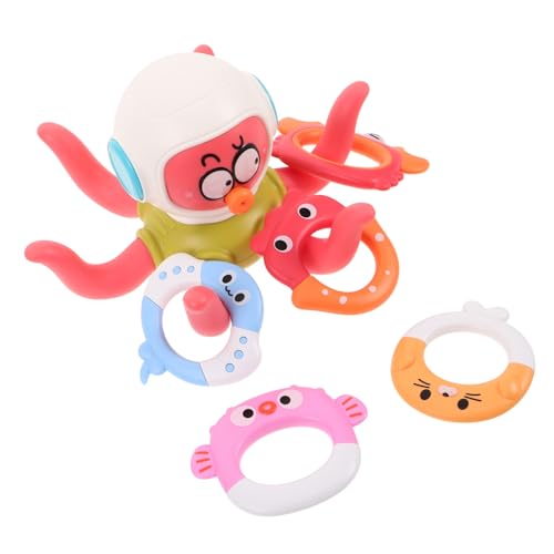 HANABASS Octopus Ring Toss Spiel Wasser Landspielzeug für Fördert Hand-Auge-koordination und Geschicklichkeit Vielseitig für Badewanne Schwimmbecken und Outdoor-spaß HANABASS Octopus Ring Toss Spiel Wasser Landspielzeug für Fördert Hand-Auge-koordination und Geschicklichkeit Vielseitig für Badewanne Schwimmbecken und Outdoor-spaß von HANABASS