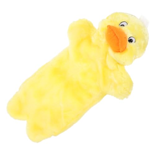 HANABASS Plüsch Handpuppe Ente Flauschig Waschbar Handspielpuppe Cartoon Entenmotiv Kuscheltier Interaktiv Für Geschichten Erzählen Und Fantasie HANABASS Plüsch Handpuppe Ente Flauschig Waschbar Handspielpuppe Cartoon Entenmotiv Kuscheltier Interaktiv Für Geschichten Erzählen Und Fantasie von HANABASS