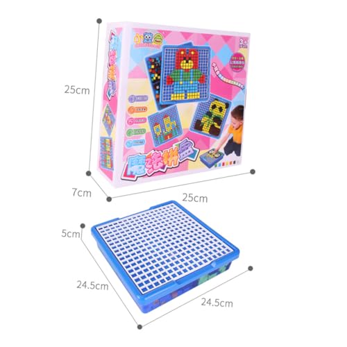 HANABASS Puzzle aus Kunststoff Frühpädagogisches Lernspielzeug Bunte Formen Fördern der Kreativität Geeignet für Farb Formerkennung Sicheres Plastikspielzeug HANABASS Puzzle aus Kunststoff Frühpädagogisches Lernspielzeug Bunte Formen Fördern der Kreativität Geeignet für Farb Formerkennung Sicheres Plastikspielzeug von HANABASS