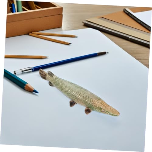 HANABASS Realistisches Atractosteus Spatula Fischmodell Kunststoff Tierfigur Lebensecht für Lernspielzeug Dekoration Aquarium Schreibtisch Party Zubehör HANABASS Realistisches Atractosteus Spatula Fischmodell Kunststoff Tierfigur Lebensecht für Lernspielzeug Dekoration Aquarium Schreibtisch Party Zubehör von HANABASS