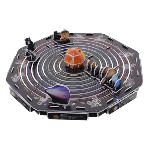 HANABASS Solar System Puzzle für Pädagogisches Weltraumspielzeug mit Planeten Fördert Räumliches Denken Kreativität und Kommunikationsfähigkeit DIY Lernspielzeug HANABASS Solar System Puzzle für Pädagogisches Weltraumspielzeug mit Planeten Fördert Räumliches Denken Kreativität und Kommunikationsfähigkeit DIY Lernspielzeug von HANABASS