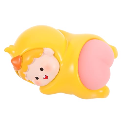 HANABASS Stressabbau Squeezing Toy aus Langlebigem Weiches Dehnbares Fidget für Büro und Einfach zu Reinigen Niedliches Design in Gelb für Entspannung und Freude HANABASS Stressabbau Squeezing Toy aus Langlebigem Weiches Dehnbares Fidget für Büro und Einfach zu Reinigen Niedliches Design in Gelb für Entspannung und Freude von HANABASS