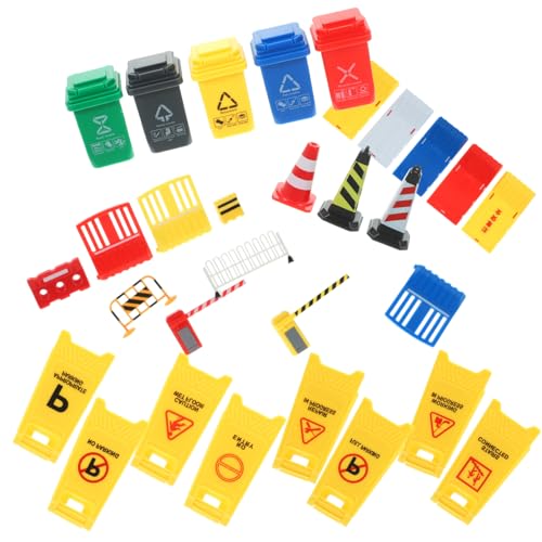 HANABASS Teiliges Verkehrszeichen Spielset Verkehrsschilder Lernspielzeug für Vorschule Pädagogisches Straßensperren und Verkehrsbarriere Kreativität und Verkehrssicherheit HANABASS Teiliges Verkehrszeichen Spielset Verkehrsschilder Lernspielzeug für Vorschule Pädagogisches Straßensperren und Verkehrsbarriere Kreativität und Verkehrssicherheit von HANABASS