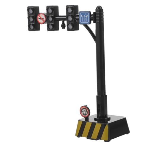 HANABASS Verkehrsampel Modell Miniatur Realistische Ampel LED Signal Lampe Lernspielzeug für Jungen und Mädchen zur Verkehrserziehung und Dekoration HANABASS Verkehrsampel Modell Miniatur Realistische Ampel LED Signal Lampe Lernspielzeug für Jungen und Mädchen zur Verkehrserziehung und Dekoration von HANABASS