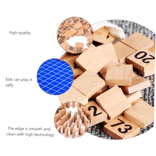 HANABASS Zahlen Holzpuzzle Montessori Lernspielzeug für Ab Jahre Pädagogisches Sortierbrett Denkvermögen Vorstellungskraft und Zahlenverständnis Sicheres Holzspielzeug für Kleinkinder HANABASS Zahlen Holzpuzzle Montessori Lernspielzeug für Ab Jahre Pädagogisches Sortierbrett Denkvermögen Vorstellungskraft und Zahlenverständnis Sicheres Holzspielzeug für Kleinkinder von HANABASS