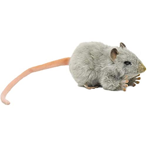 Plush Soft Toy Grey Fat Rat by Hansa. 5579 von HANSA