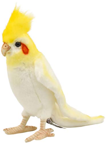 White Cockatiel Plush Soft Toy by Hansa. 23cm. 6457 by Hansa von HANSA