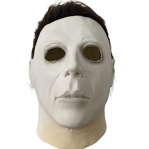 HAORONG Michael Myers Masken für Herren, Halloween-Gesichtsmasken für Erwachsene, gruseliges Kostüm, Cosplay-Masken von HAORONG