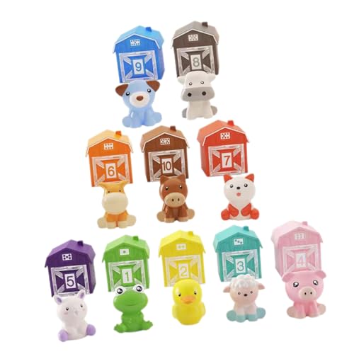 HAPINARY 10 Stück Teiliges Bunte Tier Fingerpuppen für Kleinkinder aus Flexiblem Langlebigem Kunststoff Fördert Feinmotorik und Eltern Junge Mädchen Bindung Geeignet als Lernspielzeug und HAPINARY 10 Stück Teiliges Bunte Tier Fingerpuppen für Kleinkinder aus Flexiblem Langlebigem Kunststoff Fördert Feinmotorik und Eltern Junge Mädchen Bindung Geeignet als Lernspielzeug und von HAPINARY